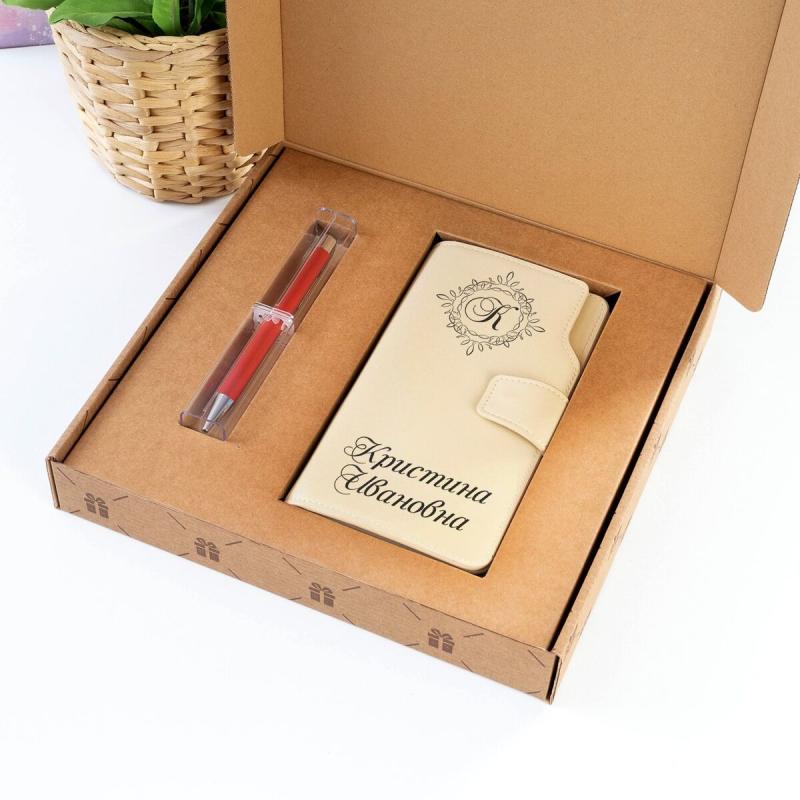 Набор портмоне с ручкой  