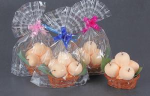 Текстильные яблочки (светлые)