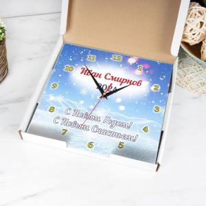 Часы квадро 