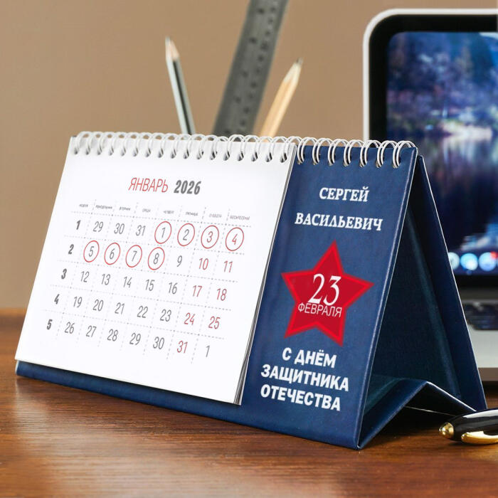 Именной календарь 