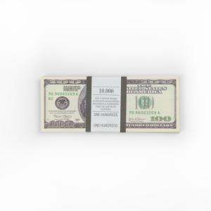 Забавная пачка денег - 100 долларов