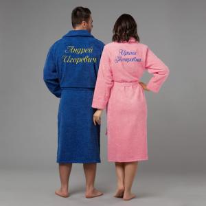 Комплект халатов с вышивкой 