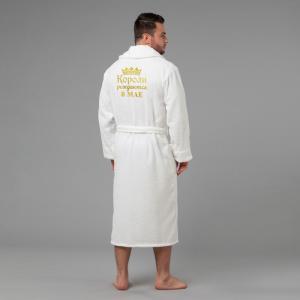 Мужской халат с вышивкой 