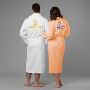 Комплект халатов с вышивкой 