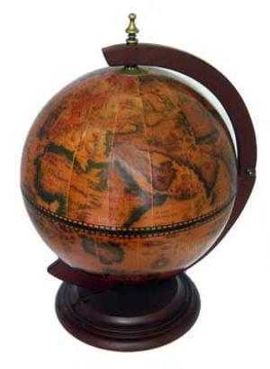 Глобус-бар настольный 